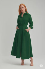 Laza ruha Női rugalmas magas derék mutassa vékony temperamentumot