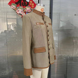 Retro Color Block Jacket