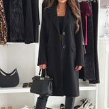 Notch Lapel Trench Coat