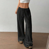 Plus Size Wide Leg Lounge Pants