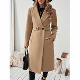 Notch Lapel Trench Coat Elegance