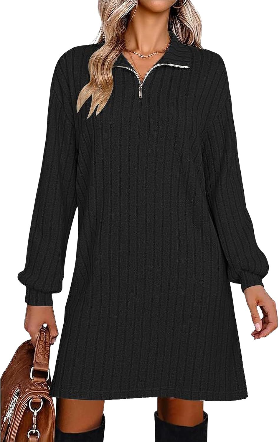 Chic Turtleneck Sheath Dress