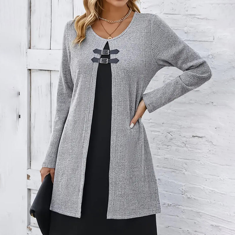 Colorblock Midi Daily Dress