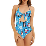 99diy 2022 Summer Mature Women One Piece Swimsuits-2XL-5