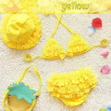 Baby Swimsuit 1 Year Old 2 Children 3 Kids 4 Girls Ins Split-4