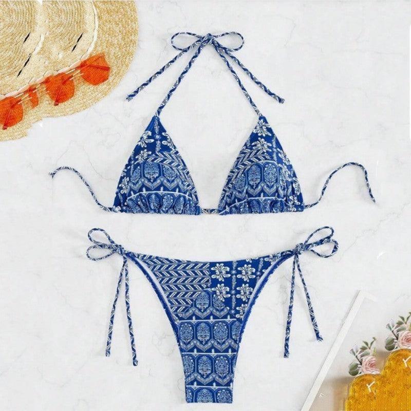 Boho Chic Beachwear Bikini Set-Picture Color-1