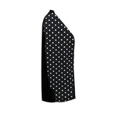 Chic Polka Dot Blazer for Women - Elegant Office Wear-3