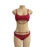 Costumes new sexy nightclub bar dj female singer jazz dance-WineRed-3