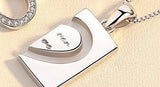 Elegant Heart Pendant Necklaces for Women-D074 Men's Single Pendant-5