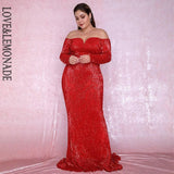 Elegant Plus-Size Sequin Gowns for Special Occasions-9