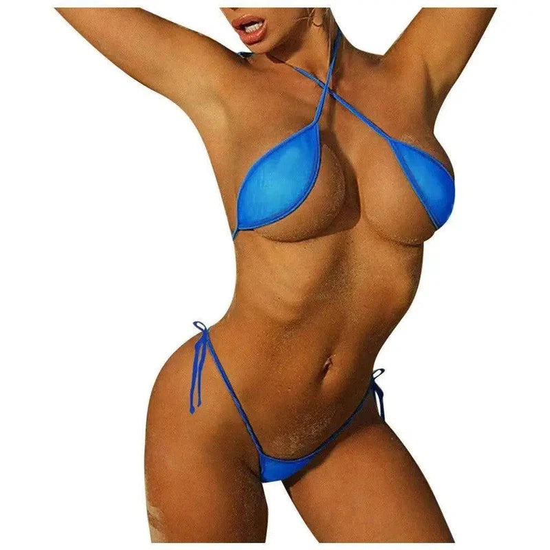 Lingerie Women Mini Bikini Swimsuit Set-3