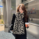 Europe And America Fashion Leopard Scarf Versatile Warm-1