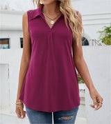 Chic Casual Vest for Women - Everyday Style-Purple-12