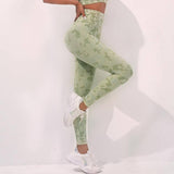 Trendy Camouflage Yoga Pants for Women-4