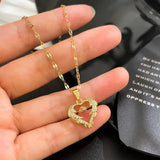 Love Smart Necklace Female Phenix Dance In The Sky Cold Style Luxury Temperament Clavicle Chain-6