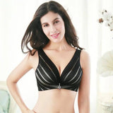 Lingerie with stripes-Black-7