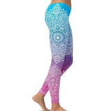 LOVEMI - Lovemi - Digital print leggings Fashion leg stretch tight