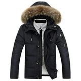 LOVEMI - Lovemi - Down jacket men's Korean casual solid color thick