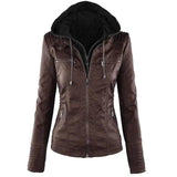 LOVEMI - Lovemi - Europe Hot Removable Solid Mens Leather Jacket