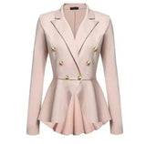 LOVEMI - Lovemi - Fashion Slim Fit Women Blazer Jackets Womens White