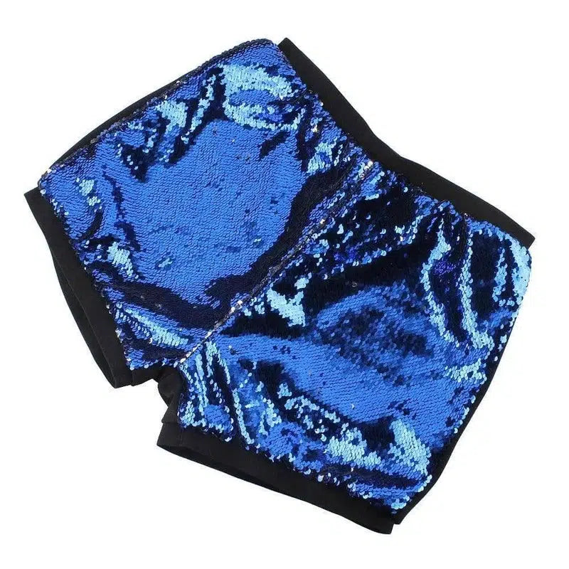 Female sequin shorts-7