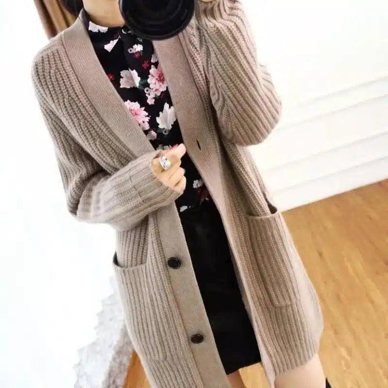 LOVEMI - Lovemi - Knitted sweater coat