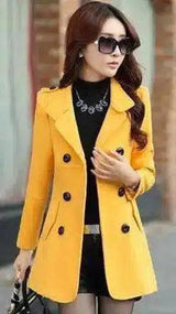 LOVEMI - Lovemi - Ladies Autumn Casual Woolen Coat