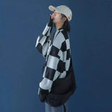 LOVEMI - Lovemi - Lazy Style Loose Round Neck Pullover Sweater Coat