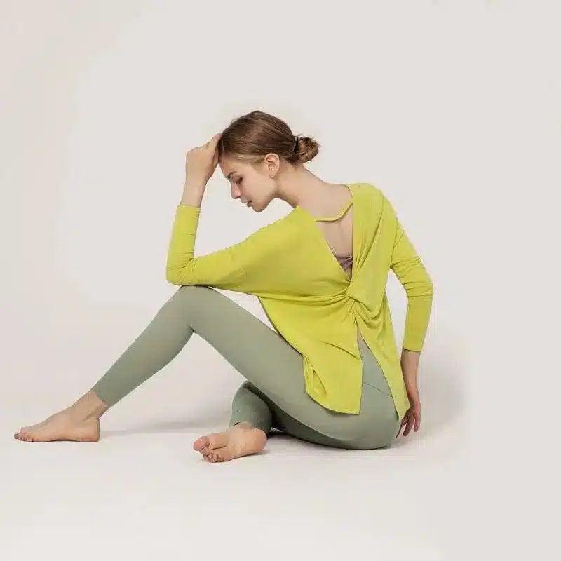 LOVEMI - Lovemi - Loose top breathable yoga wear