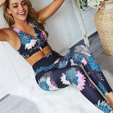 LOVEMI - Lovemi - Printed bra yoga pants set