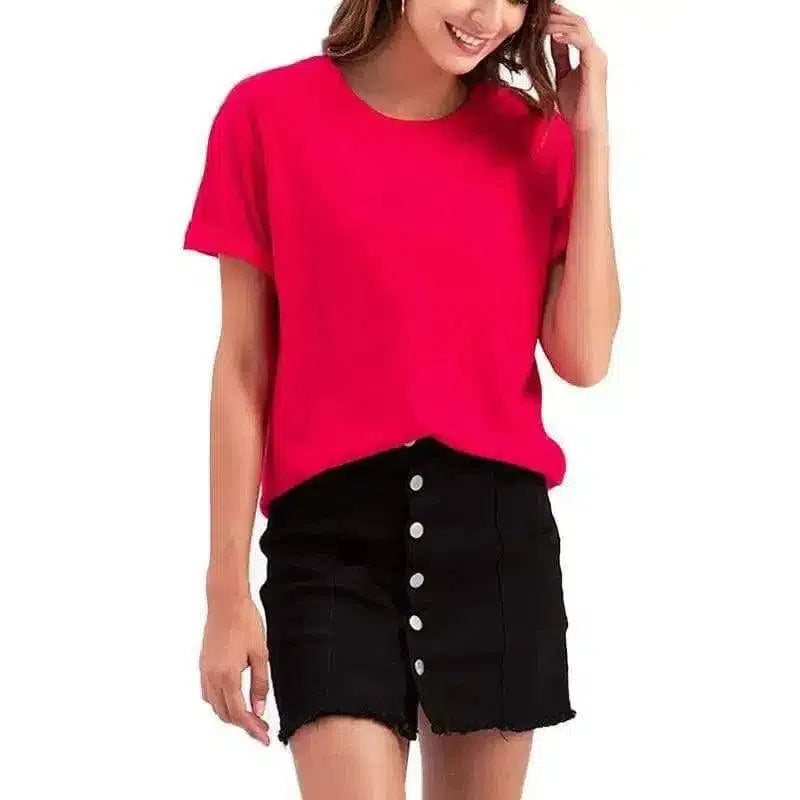 Stylish Oversized Sunglasses for Women-Red-4