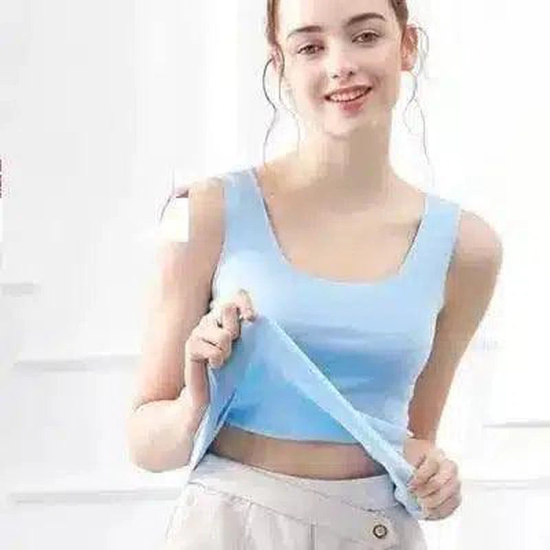 LOVEMI - Lovemi - Seamless Modal Camisole Women's Summer Wear Ice