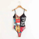 LOVEMI - Lovemi - V-Neck Printed Camisole Sexy Jumpsuit For Vacation