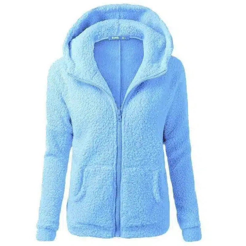 LOVEMI - Lovemi - Women's Fashion Jacket Hooded Sweater Sweater