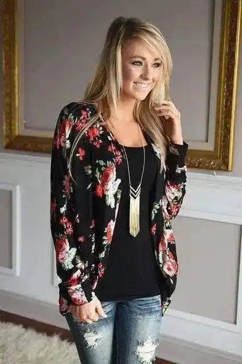 LOVEMI - Lovemi - WOMEN'S FLORAL JACKET