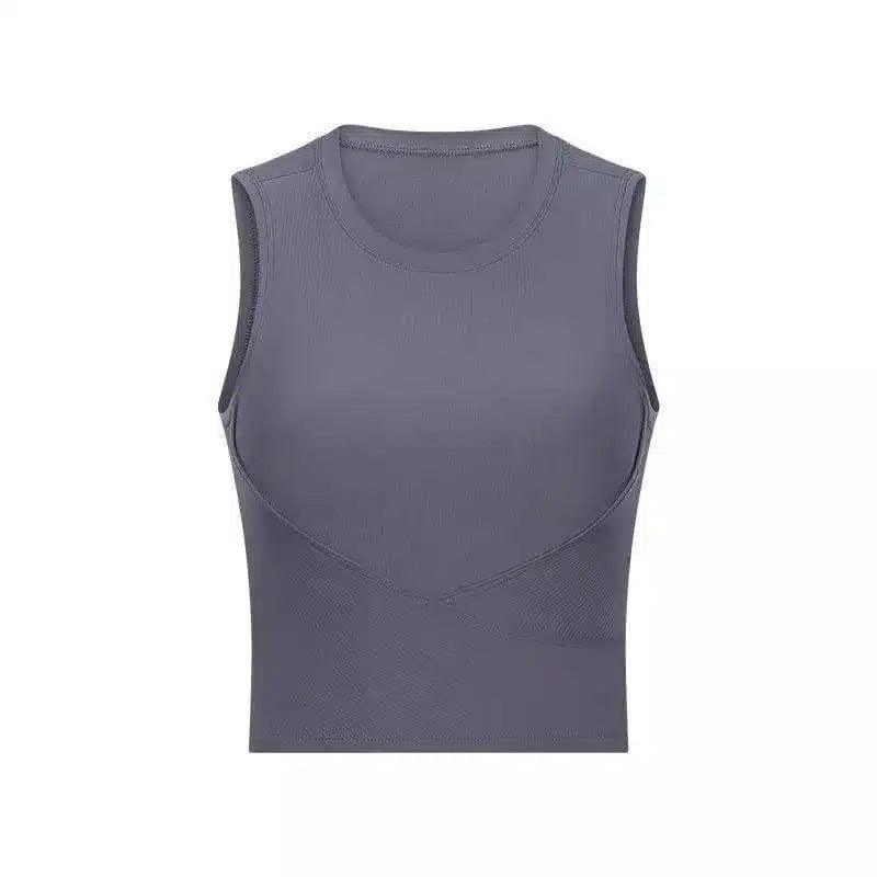 LOVEMI - Lovemi - Yoga Wear Threaded Sports Top