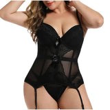 Luxury Lace Corset: Elegant Women's Lingerie Essentials-1