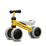 Plastic No-pedal Baby Kids Push Balance Bike Three Wheels-A-1