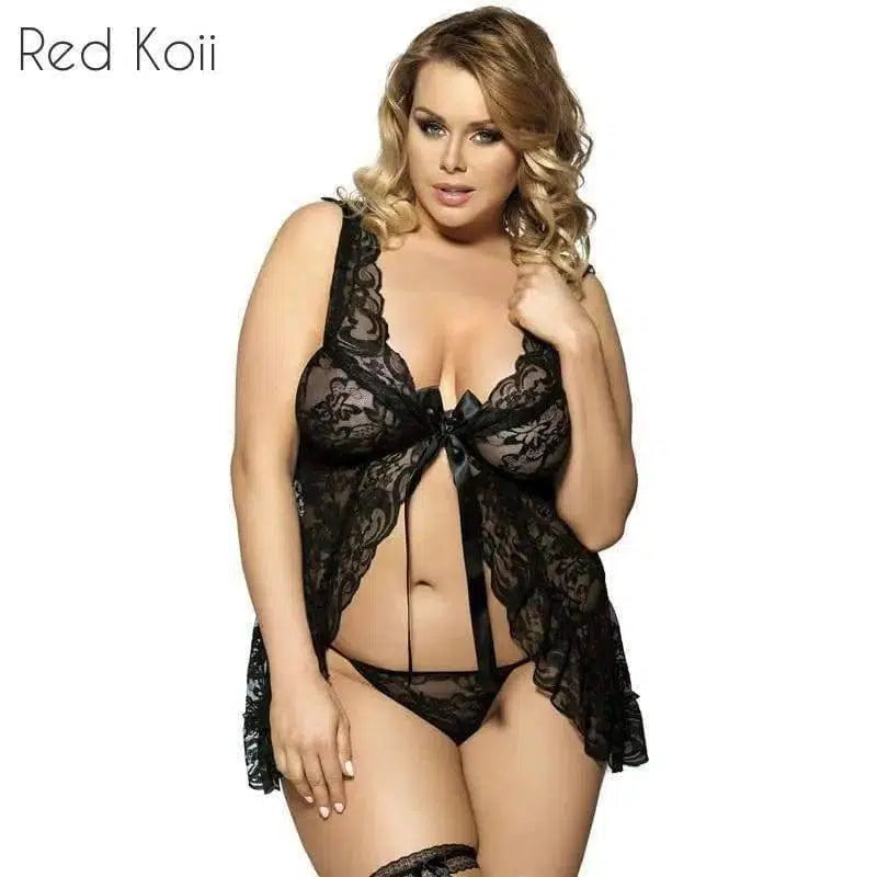 Sexy Outfit Underwear Plus Size Lingerie-2