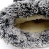 Snow Boots Mid-calf Faux Fur Plush Winter Women Boots-6