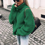 Thick Sweater-Green-5