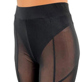 Women's Fashion Skinny See-through Leggings-4