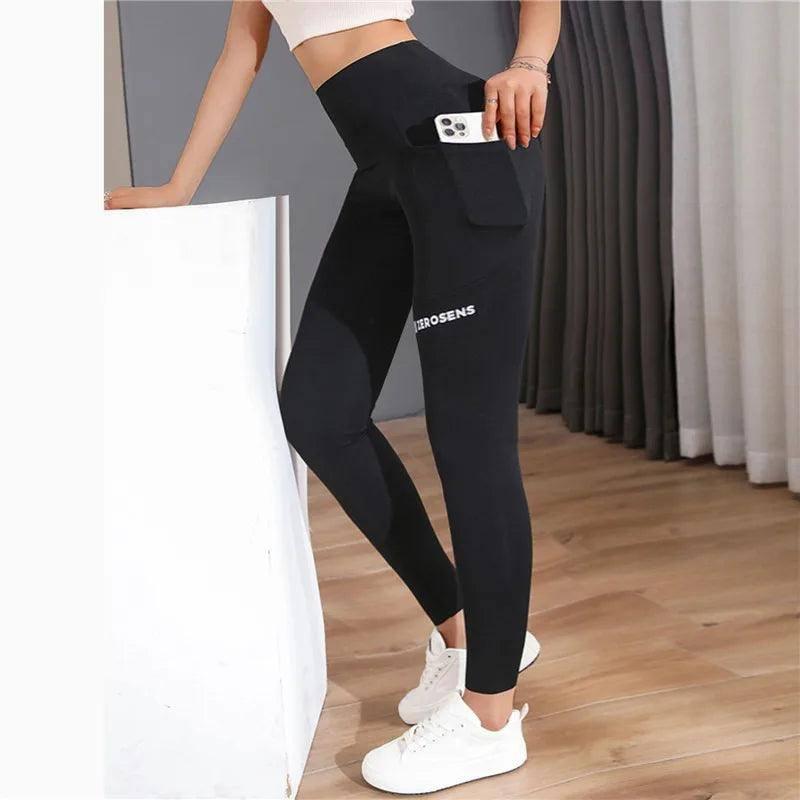 Women's High Waist Leggings-6