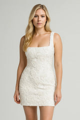 Női Graceful Tube Top Splicing Pulóver egyszínű fehér / XL